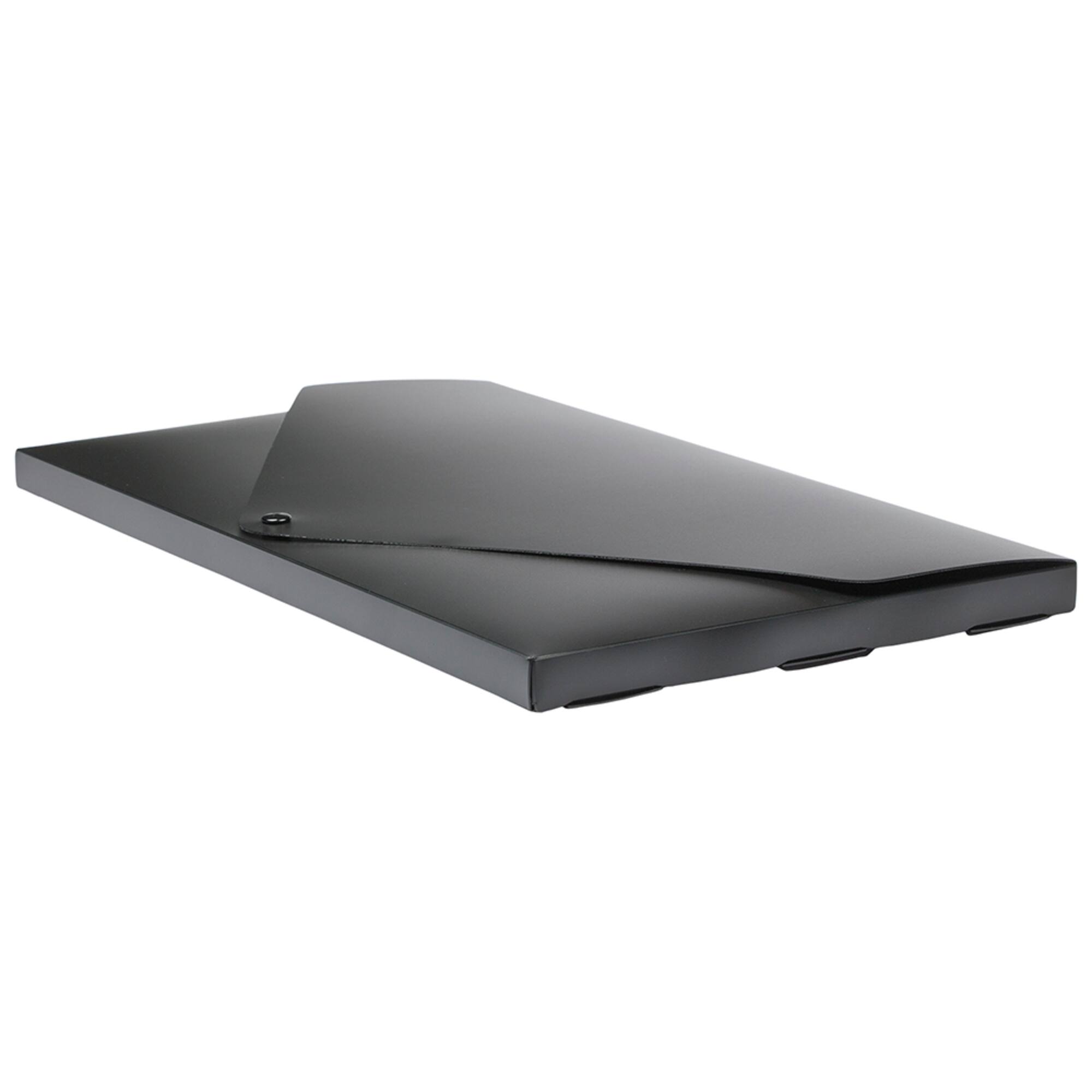 JAM Paper Black 11" x 17" Snap Closure Plastic Portfolio